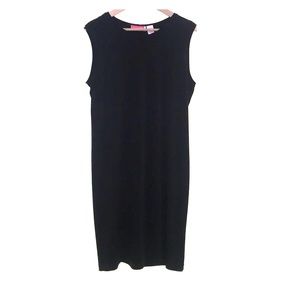 Black maternity dress